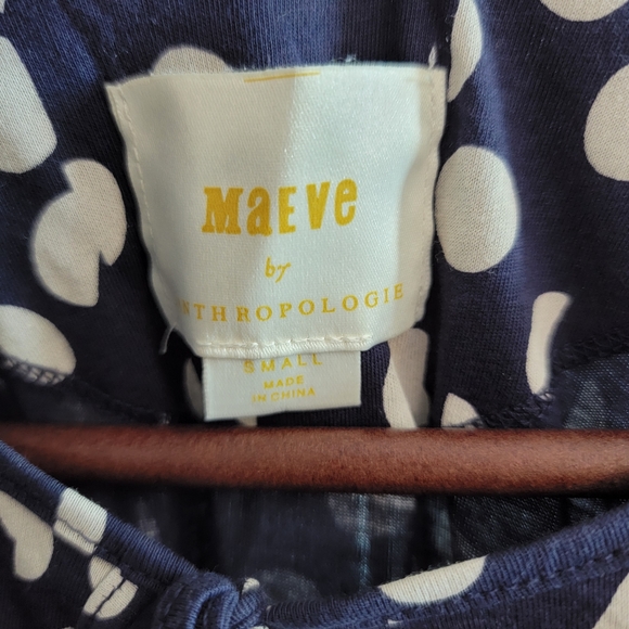 Maeve by Anthropologie Women's Short Sleeve Clement Tee Top, Size Small - Picture 9 of 9